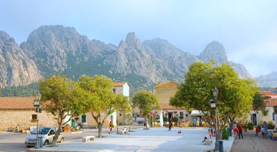La jolie ville de San Pantaleo