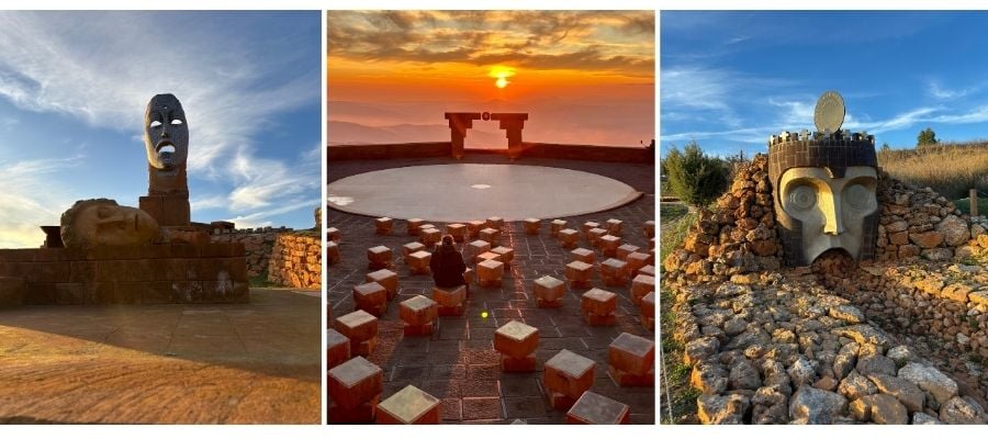 Teatro di Andromeda: Land art theatre in the Monti Sicani mountains